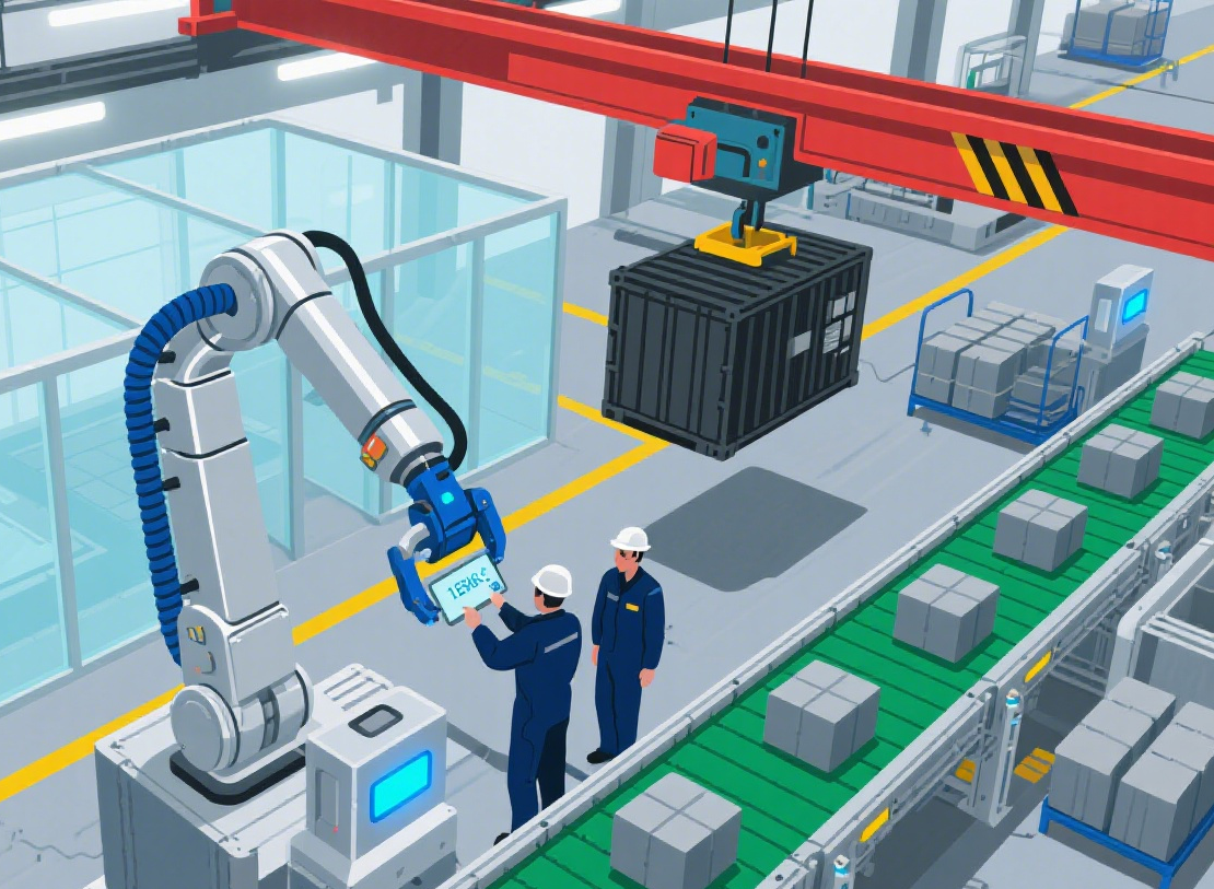 制作商業風格工廠動畫